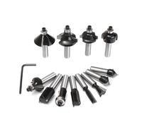 12 FRESE LEGNO GAMBO 8 MM FRESA PER SCANALATURE PANTOGRAFO DECORAZIONI CORNICI