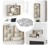 12 ganci in ferro, colore argento, 45 x 16 x 3,5 mm, resistenti alla ruggine, versatili per accessori da costruzione, accessori di montaggio, fai da te, materiale di fissaggio, ristrutturazione