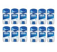 (12) Gillette Endurance Arctic Ice Antitraspirant Deo Clear Gel Stick VERSION...