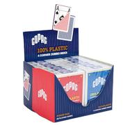 12 Giochi Copag Poker Carte 100% Plastica 4 Angoli