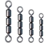 12 GIRELLE TRIPLE CON CUSCINETTO ROLLING GIRELLA TRIPLA PESCA RECUPERO TROTA (18)