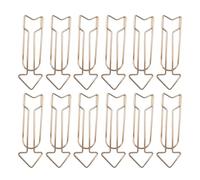 12 graffette in metallo resistente, colorate, organizer per documenti, diario, scrapbooking, fai da te, graffette per organizzazione ufficio