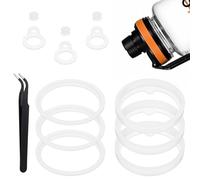 12 guarnizioni di ricambio per bottiglie d'acqua e beccuccio, con pinzette, guarnizioni in gomma per Hydro Flask Guarnizione di ricambio per coperchi a bocca larga da 24/32/40/600 once