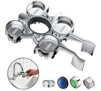 12 in 1 Chiave Rompigetto Rubinetto Universale Set Chiave Aeratore Rubinetto con