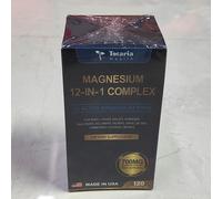 12 in 1 Complesso di magnesio Capsule Con glicinato, citrato, malato Salute