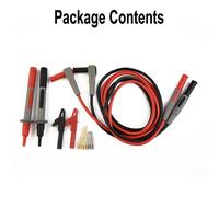 12 IN 1 Multimetro Cavo Tester Kit a Coccodrillo Clip Elettrico 0.9m 18 Awg