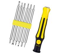 12 in 1 Set di cacciaviti isolati Strumento di cacciavite Elettricista Multifunzionale Intercambiabile Strumento di Montaggio Mobili