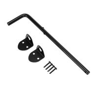 12 Inch Heavy Duty Drop Rod Gate Latch - Iron Ground Stopper | Fence Pin Lo