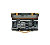 12 INSERTI MACCHINA MASCHIO E 4 ACCESSORI IN CASSETTA DI LAMIERA ART. 727/C16