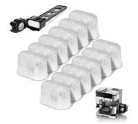 12 inserti per filtro dell'acqua per Luxe Cafe, accessori per filtri per macchina da caffè Ninja, accessori per macchina da caffè Ninja, filtro a carbone attivo, filtro a carbone per Cafe Luxe