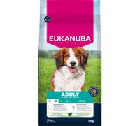 12 kg Eukanuba Alimento Cibo Secco Crocchette Croccantini per Cani Adulti di Taglia Small e Medium Ricco di Agnello e Riso