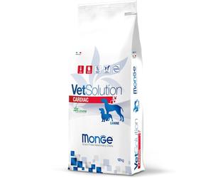 12 kg Monge VetSolution Cane Cardiac Alimento Dietetico Crocchette Croccantini per il Supporto della Funzione Cardiaca in Caso di Insufficienza Cardiaca