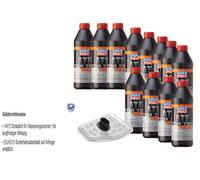 12 L Liqui Moly 1100 Trasmissione Vaico Filtro Olio per Peugeot 407 Sw 2.0
