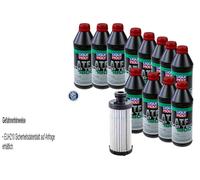 12 L Liqui Moly 1800 Trasmissione Vaico Filtro Olio per Audi A4 Allroad 3.0