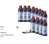 12 L Liqui Moly Atf III Vaico Filtro Olio Trasmissione per Peugeot 206 Cc 1.6