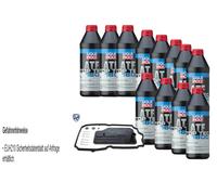 12 L Liqui Moly Top Tec ATF 1600 VAICO Filtro Olio Cambio Per Mercedes C-Class