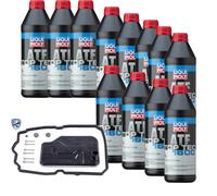 12 L Liqui Moly Top Tec ATF 1600 VAICO Filtro Olio Cambio Per Mercedes C-Class