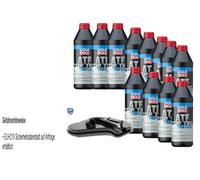 12 L Liqui Moly Top Tec Atf 1600 Vaico Filtro Olio Trasmissione per Jeep Gran