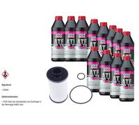 12 L Liqui Moly Top Tec Atf 1850 Denckermann Filtro Olio Trasmissione per Seat