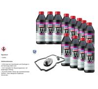 12 L Liqui Moly Top Tec Atf 1900 Vaico Filtro Olio Trasmissione per Mercedes G