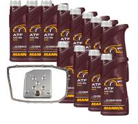12 L MANNOL ATF AG55 FEBI Filtro Olio Cambio Per Ford Ranger 3.2 TDCi 4x4 2.0