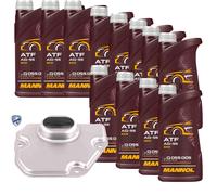 12 L MANNOL ATF AG55 VAICO Filtro Olio Cambio Per MINI Mini Cabriolet Cooper S