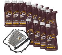12 L mannol Atf AG60 Cambio Febi Filtro Olio Trasmissione per Audi A6 3.2 FSI