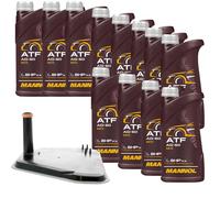 12 L mannol Atf AG60 Olio Ingranaggi Vaico Filtro Trasmissione per Audi A8 4.2