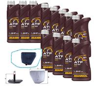 12 L mannol Atf AG60 Trasmissione Mahle Filtro Olio per Audi A8 4.2 FSI