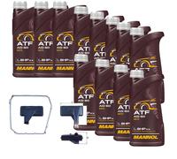 12 L mannol Atf AG60 Trasmissione Mahle Filtro Olio per Audi Q5 3.0 Tdi