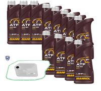 12 L mannol Atf AG60 Trasmissione Vaico Filtro Olio per Audi A6 Avant S6