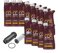 12 L MANNOL ATF Multivehicle JWS MEYLE Filtro Olio Cambio Per Ford Kuga II 2.0