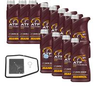 12 L mannol Atf Multivehicle Jws Meyle Filtro Olio Trasmissione per BMW 5er 520i
