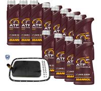 12 L MANNOL ATF Multivehicle JWS VAICO Filtro Olio Cambio Per BMW X5 3.0d 3.0i