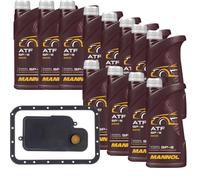 12 L MANNOL ATF SP-III DENCKERMANN Filtro Dell'Olio Del Cambio Per Mitsubishi