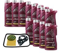 12 L MANNOL Dexron II MAHLE Filtro Olio Cambio Per Audi 80 1.6 1.8 Coupe