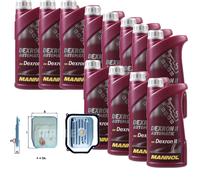 12 L MANNOL Dexron II MAHLE Filtro Olio Trazione Per Seat Cordoba 1.6i