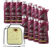 12 L MANNOL Dexron II Trasmissione Mann Filtro Olio per Seat Cordoba 1.6i