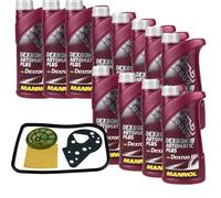 12 L mannol Dexron III Mahle Filtro Olio Trasmissione per VW Golf Cabriolet 1.8