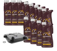 12.L mannol Dexron III Vaico Filtro Olio Trasmissione per Jeep Cherokee 2.8 CRD