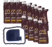 12 L MANNOL Dexron VI DENCKERMANN Filtro Olio Cambio Per KIA UM 2.2 CRDi 4WD XM