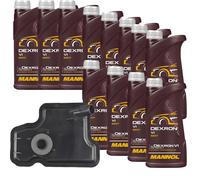 12 L mannol Dexron VI Febi Filtro Olio Trasmissione per Opel Insignia A Caravan