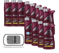 12 L MANNOL Dexron VI MEYLE Filtro Olio Cambio Per BMW E53 3.0d 3.0i Land Rover