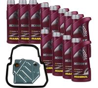 12.L mannol Dexron VI Olio per Ingranaggi Mann Filtro Olio Trasmissione per