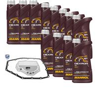 12 L MANNOL Dexron VI VAICO Filtro Dell'Olio Del Cambio Per Lada 2194 1.6 2192