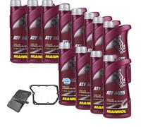 12 L mannol Olio per Ingranaggi Atf AG55 Meyle Filtro Trasmissione Volvo V70 II