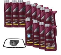 12 L MANNOL Olio per Ingranaggi Dexron VI Meyle Filtro Trasmissione BMW E53 3.0d