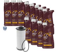 12 L mannol Trasmissione Vaico Filtro Olio per VW Passat Variant 2.0 Tdi