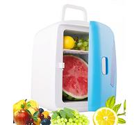12 L Mini Frigo Con Finestra Frigorifero Piccolo Portatile Riscaldatore Dell'alimento & Dispositivo Di Raffreddamento Della Bevanda Della Birra Alimentazione AC + DC Per La Casa Camera Auto ( Color :