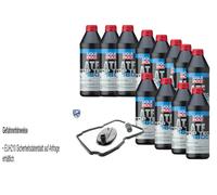 12 L Motore Liqui Moly Top Tec di Olio Atf 1600 Vaico Filtro Trasmissione per